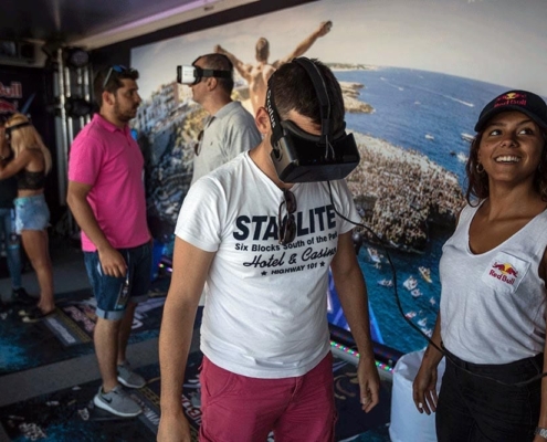 Redbull Italia2016 two reality realidad virtual Cliffdiving 4