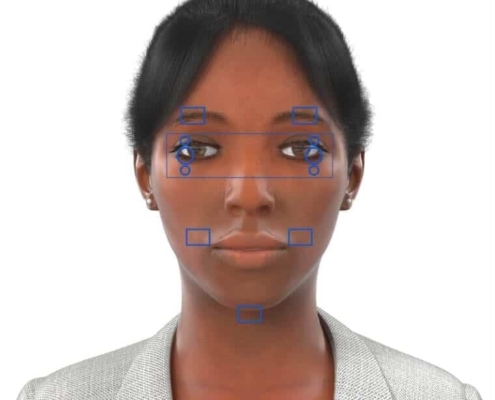 Realidad Virtual fobia 3D facial