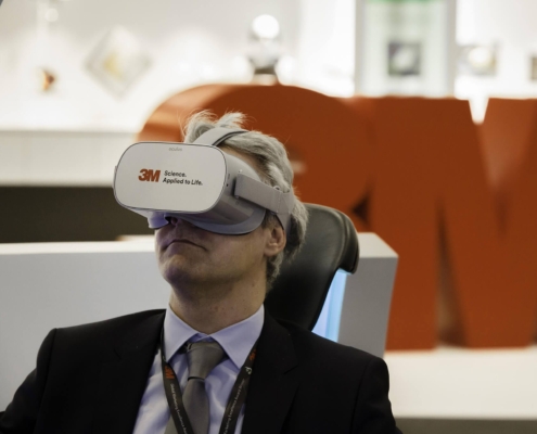 realidad virtual 3M simulador