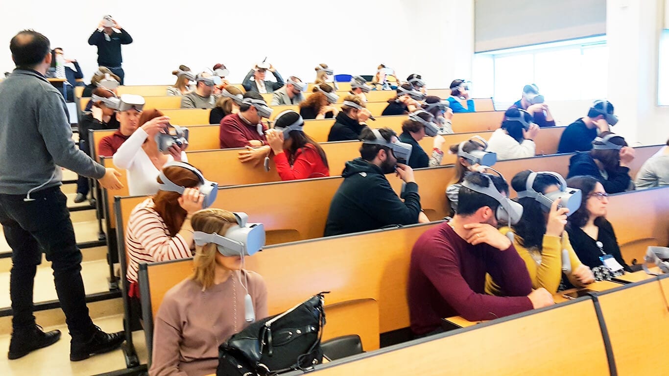 streaming realidad virtual sanidad