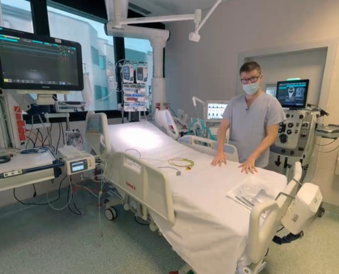 Realidad virtual aplicada en un hospital