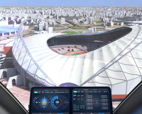 Mundial de Futbol de Qatar Realidad Virtual Drones 4 1