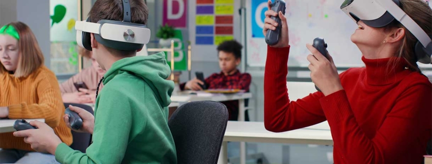 Como la realidad virtual mejora las experiencias de aprendizaje en estudiantes